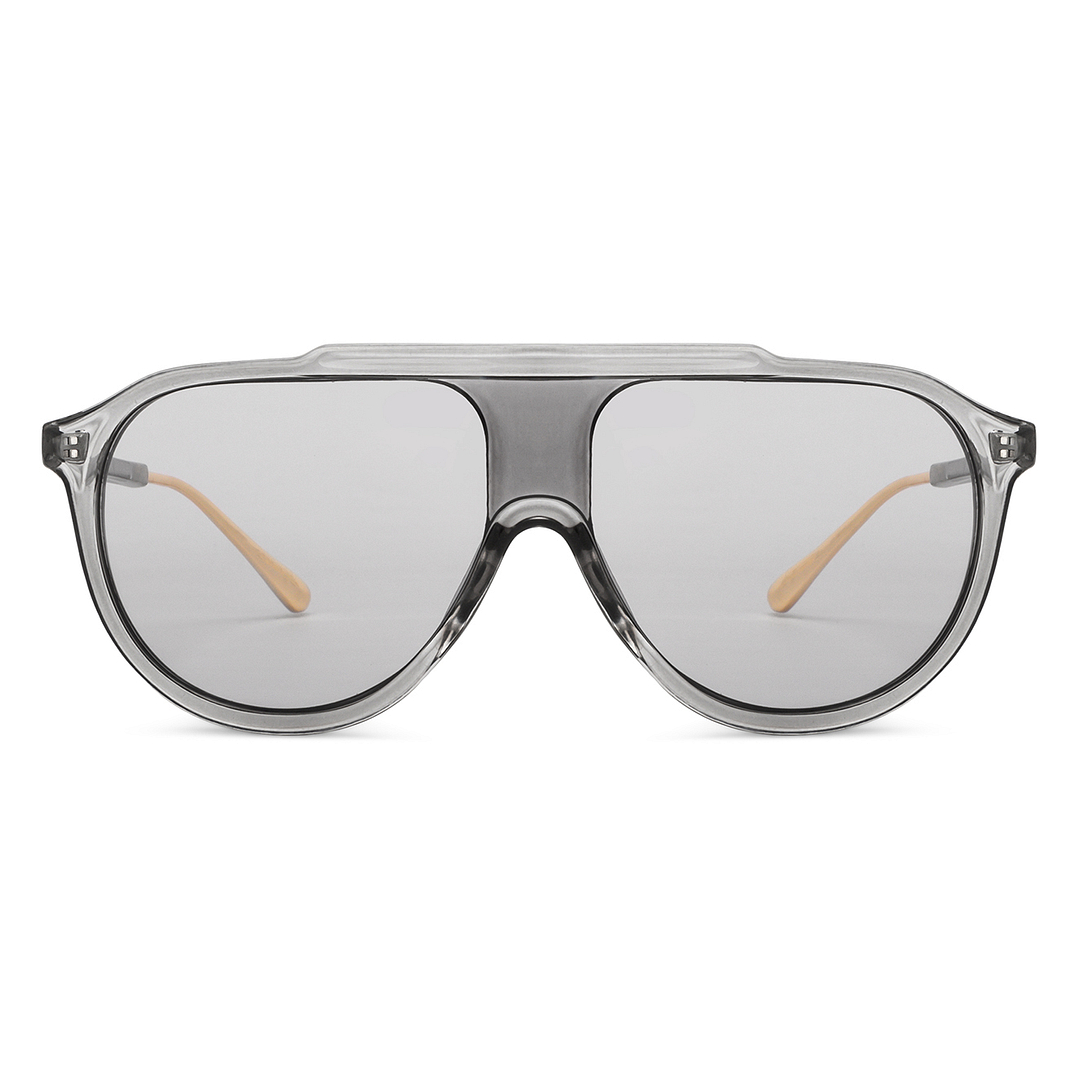 OJOS Grey Full Rim Aviator right side