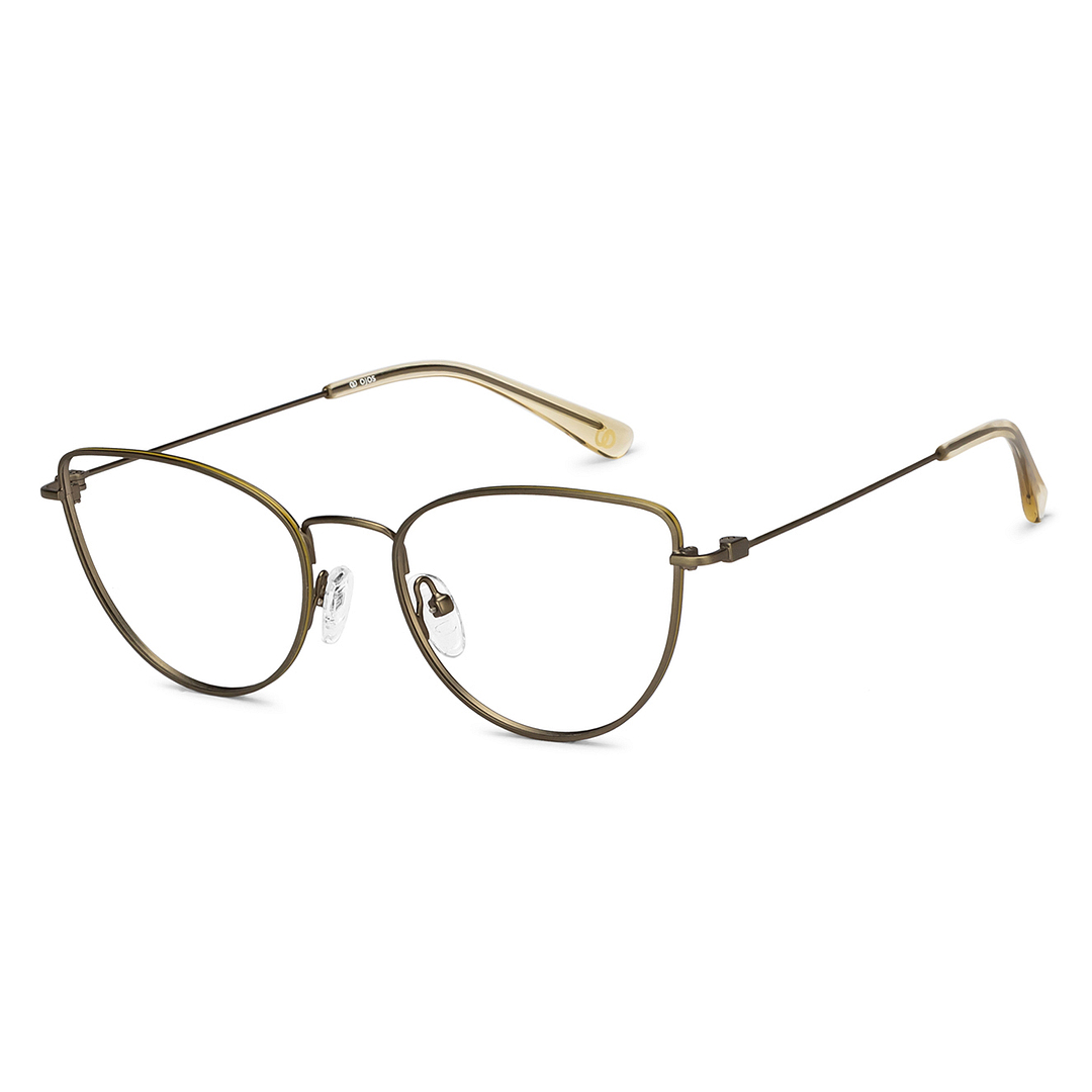 OJOS Mid Gunmetal Full Rim Cat Eye right side