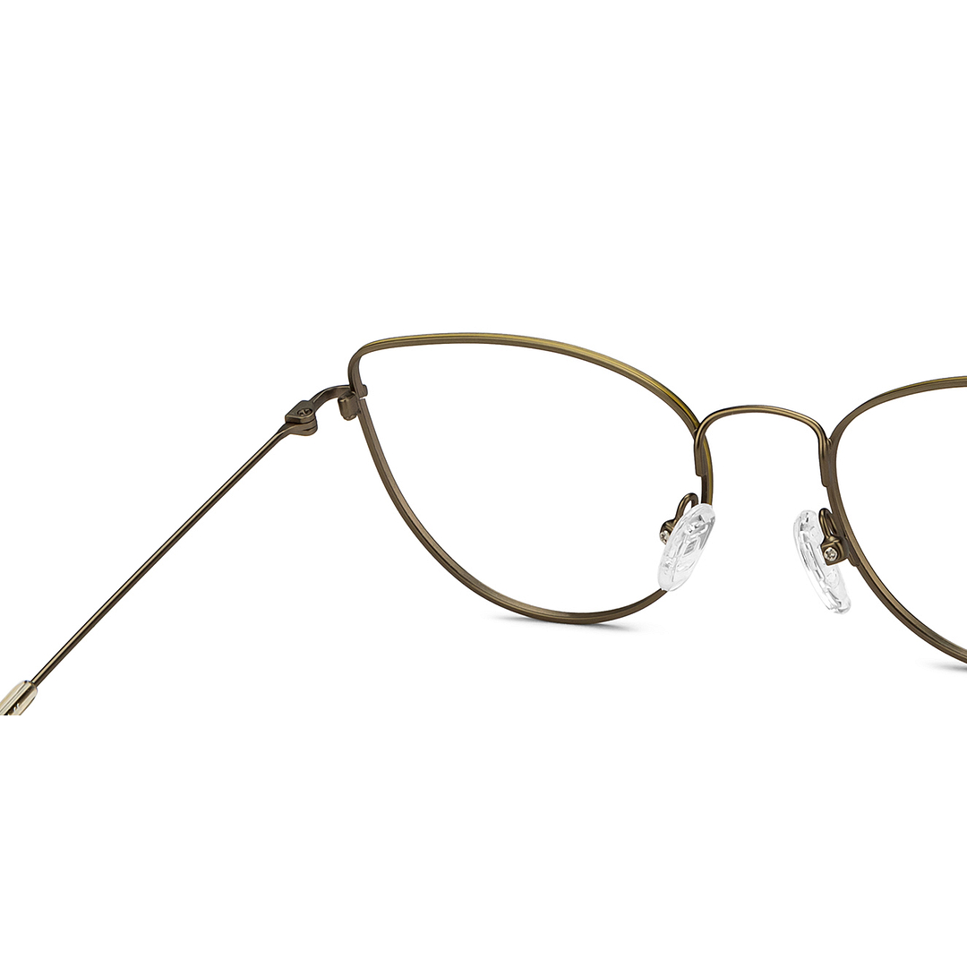 OJOS Mid Gunmetal Full Rim Cat Eye right side