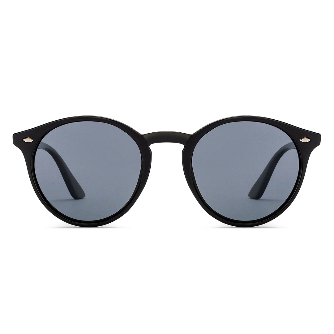 OJOS Gunmetal Full Rim Round right side