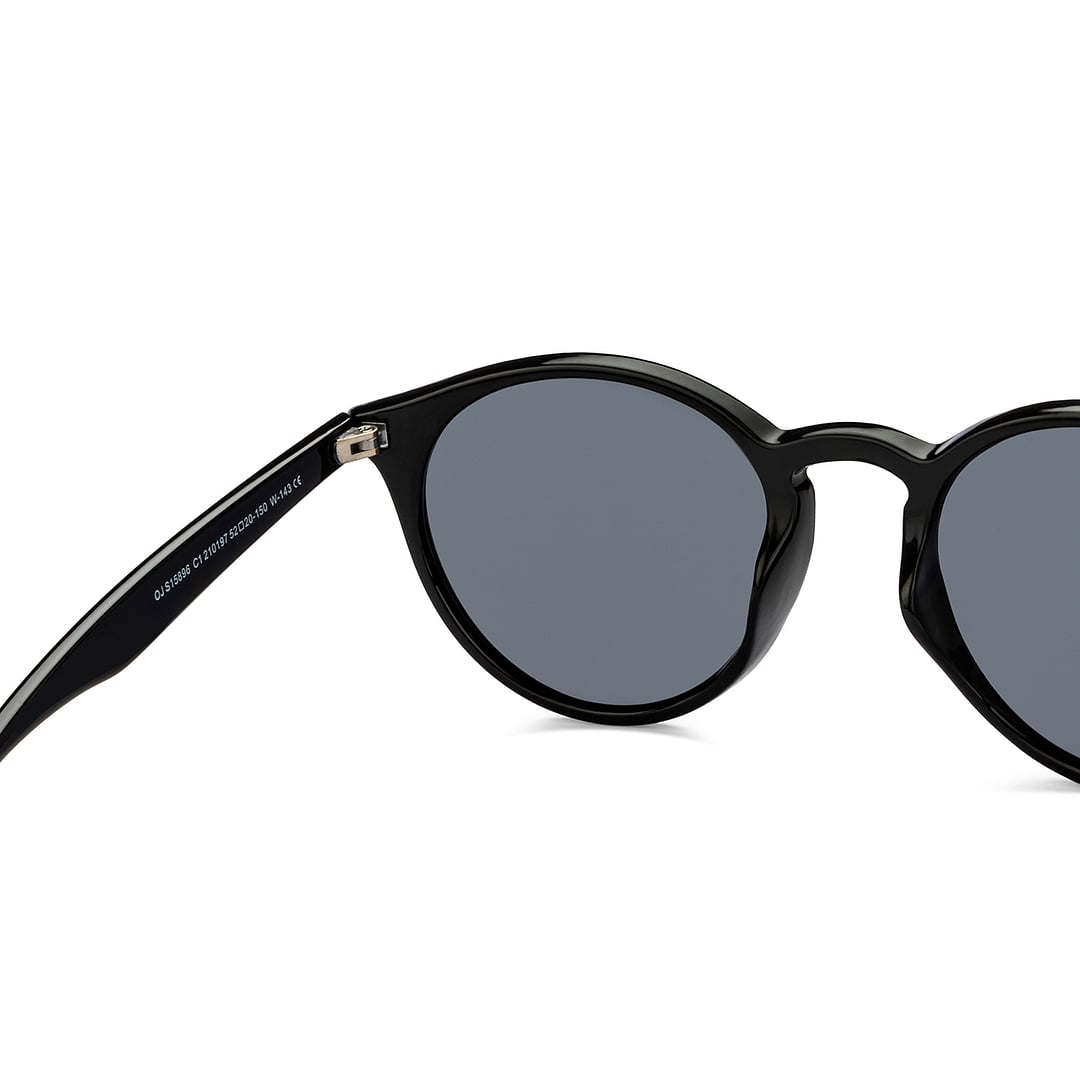 OJOS Gunmetal Full Rim Round right side