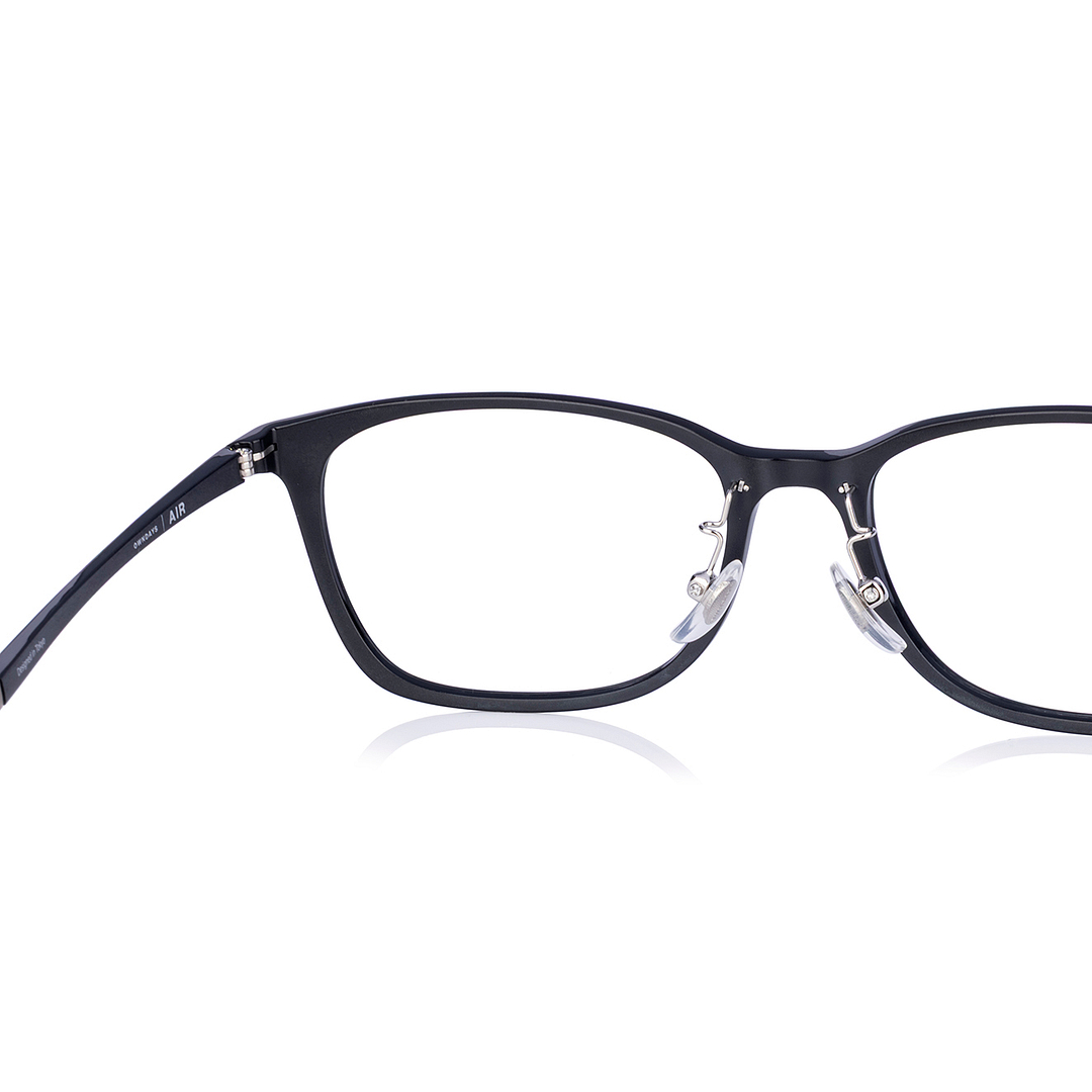 OWNDAYS | AIR Black Full Rim Wellington left side