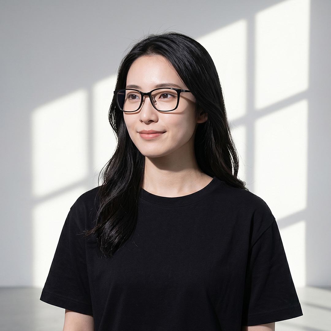 OWNDAYS | AIR Black Full Rim Wellington right side