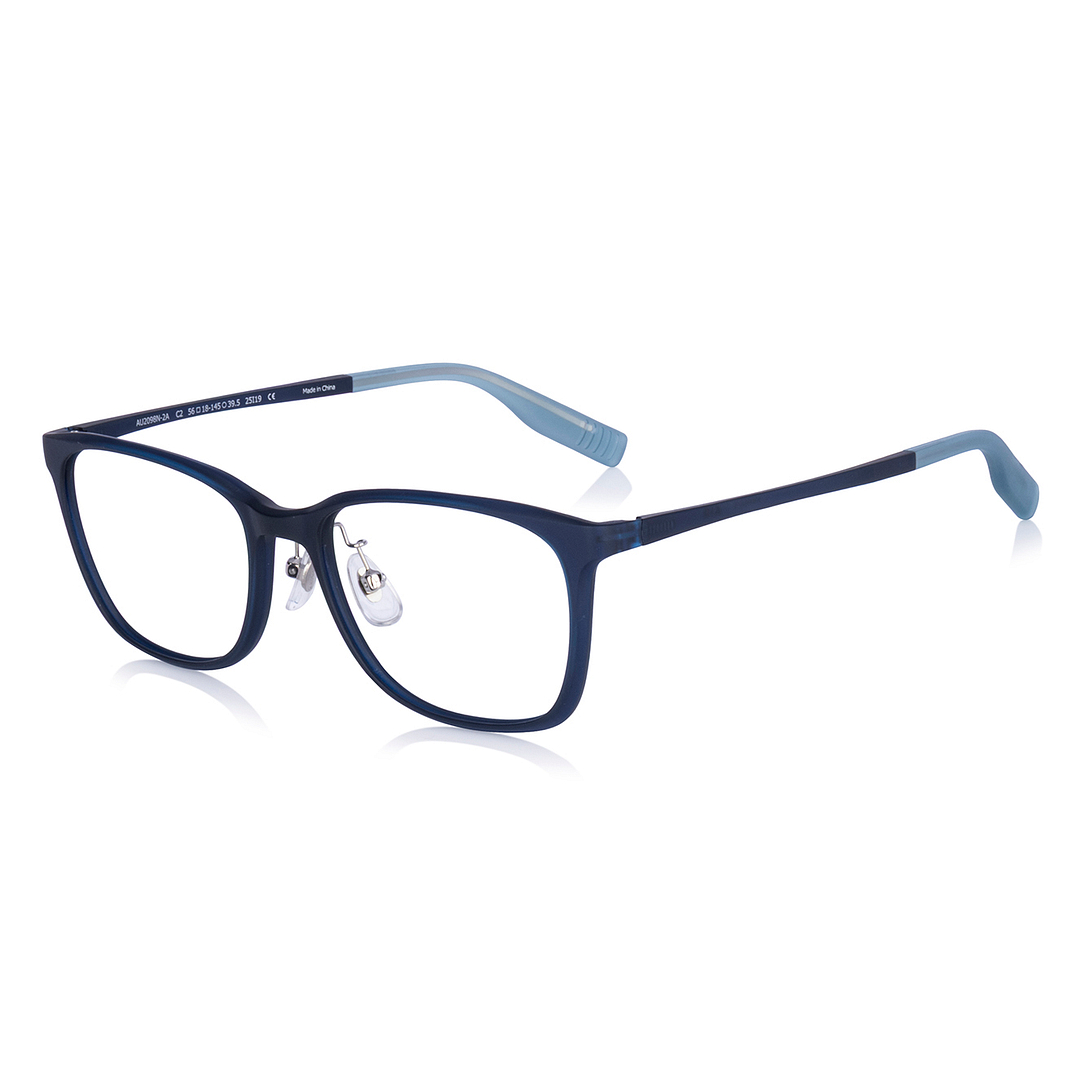 OWNDAYS | AIR Matte Navy Full Rim Wellington left side