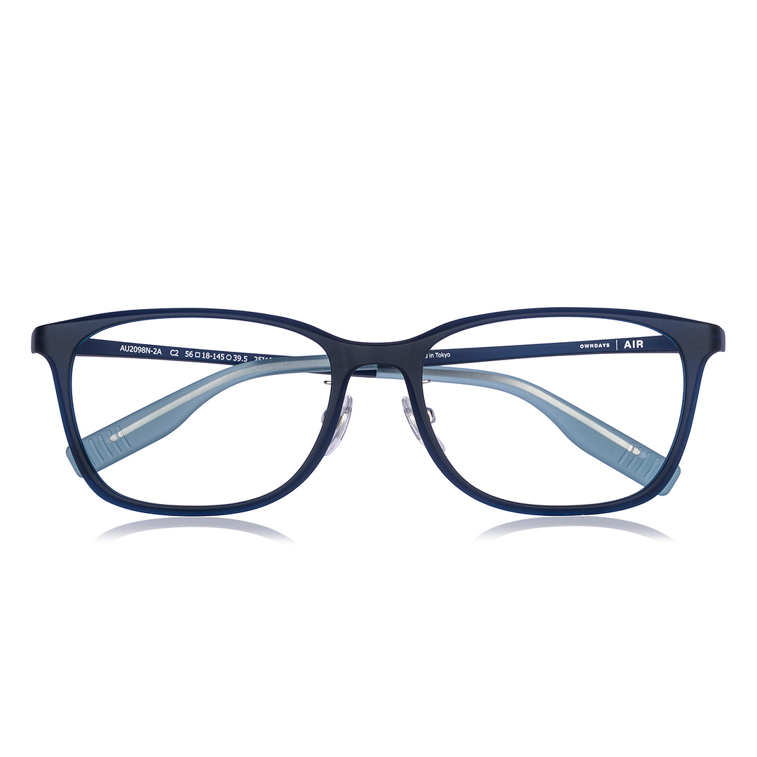 OWNDAYS | AIR Matte Navy Full Rim Wellington left side