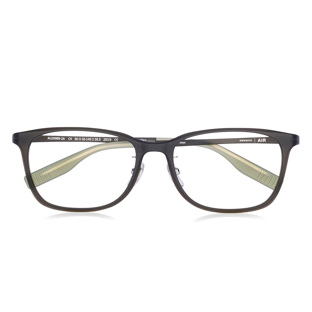 OWNDAYS | AIR Matte Khaki Full Rim Wellington left side