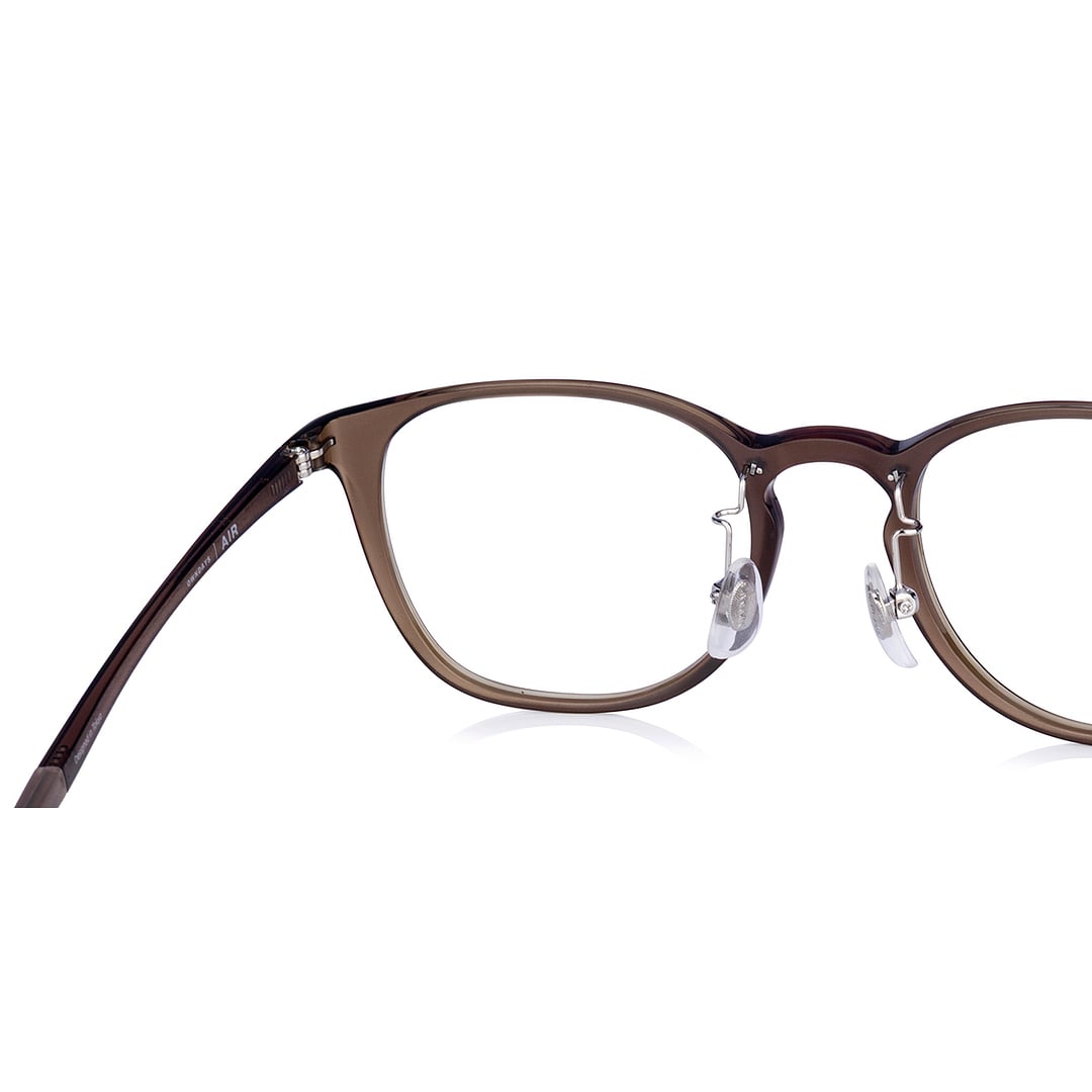 OWNDAYS | AIR Light Brown Full Rim Wellington left side
