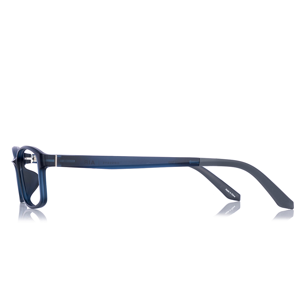 OWNDAYS | AIR Matte Navy Full Rim Square left side