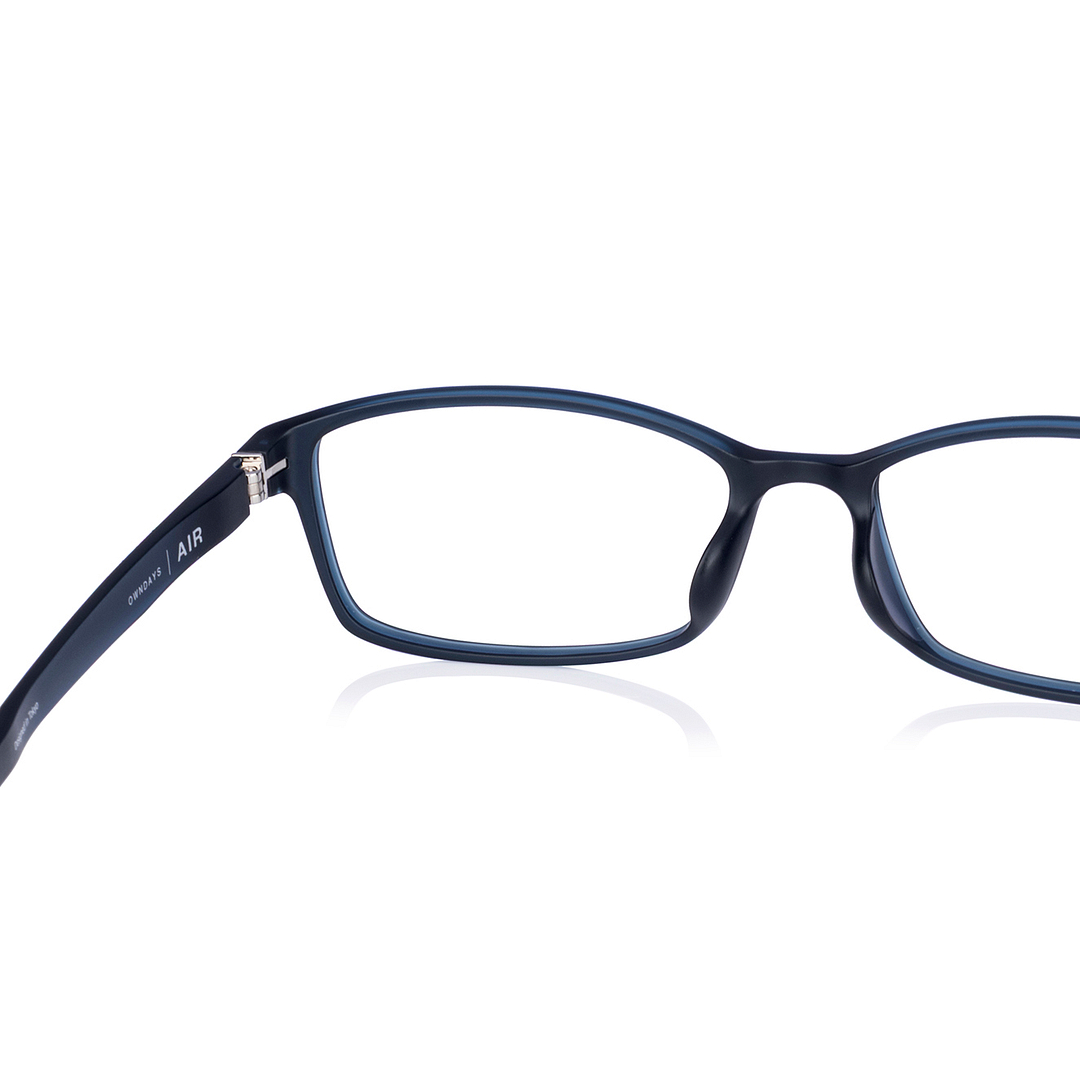 OWNDAYS | AIR Matte Navy Full Rim Square right side