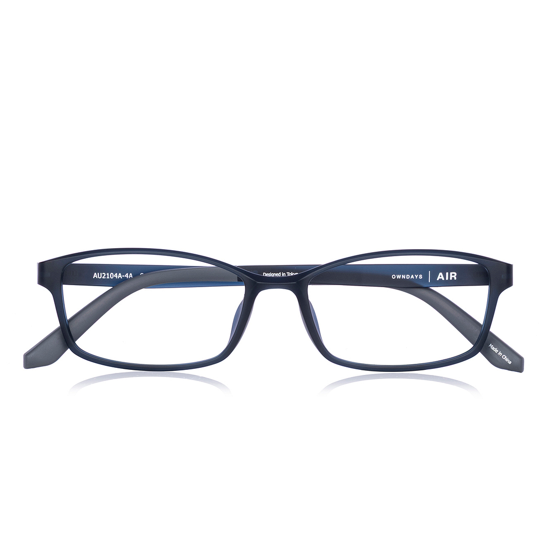 OWNDAYS | AIR Matte Navy Full Rim Square left side