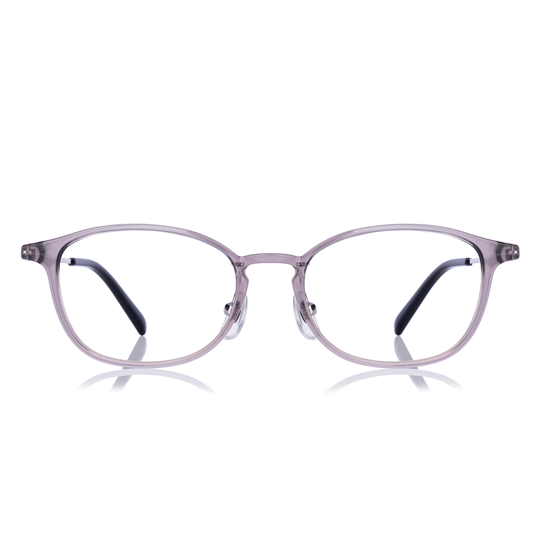 OWNDAYS | AIR Clear Greige Full Rim Oval right side