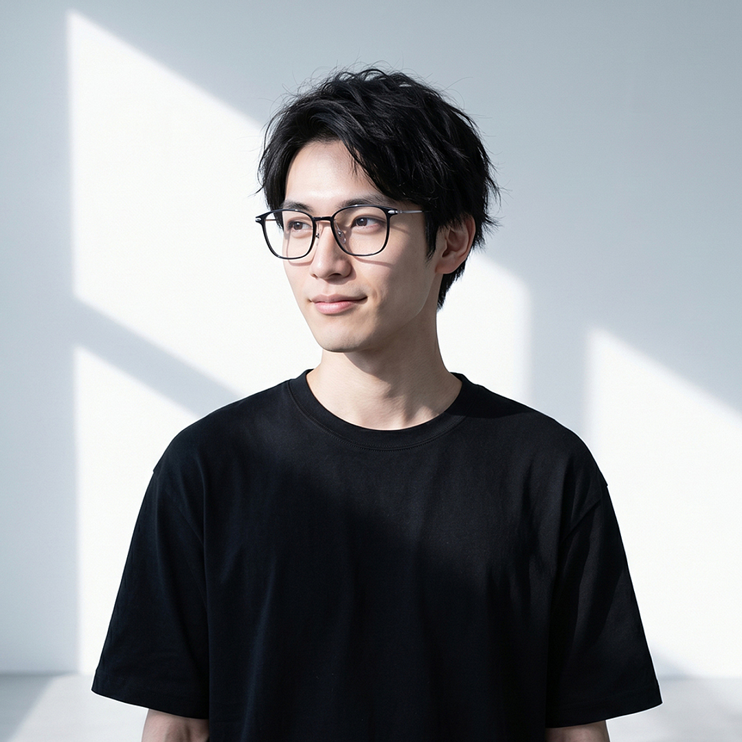 OWNDAYS | AIR Black Full Rim Wellington right side