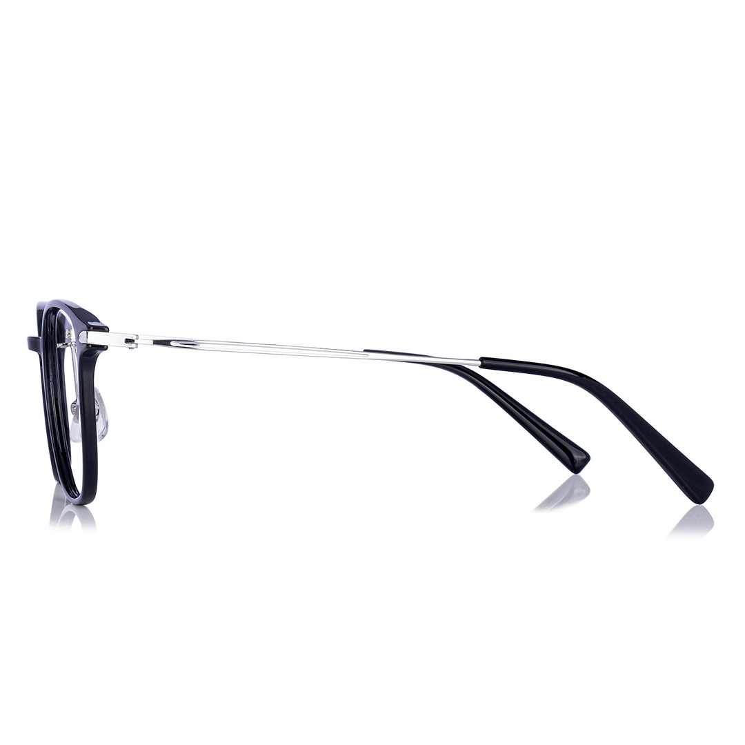 OWNDAYS | AIR Black Full Rim Wellington left side