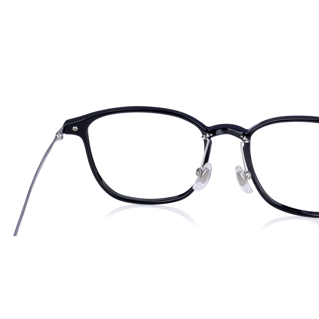 OWNDAYS | AIR Black Full Rim Wellington right side