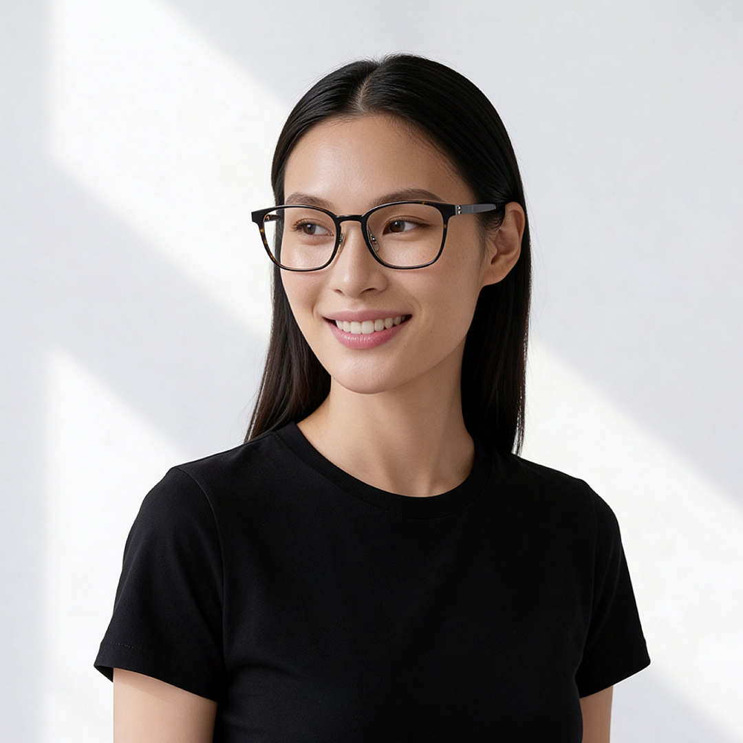 OWNDAYS | AIR Brown Full Rim Wellington right side