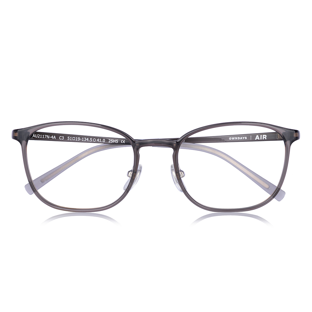 OWNDAYS | AIR Light Gray Full Rim Wellington right side