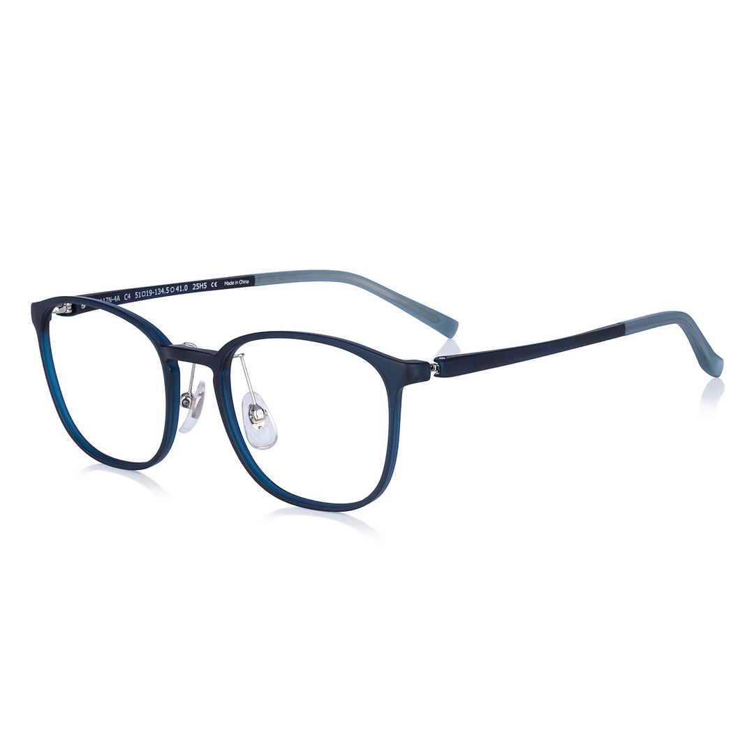 OWNDAYS | AIR Matte Navy Full Rim Wellington left side