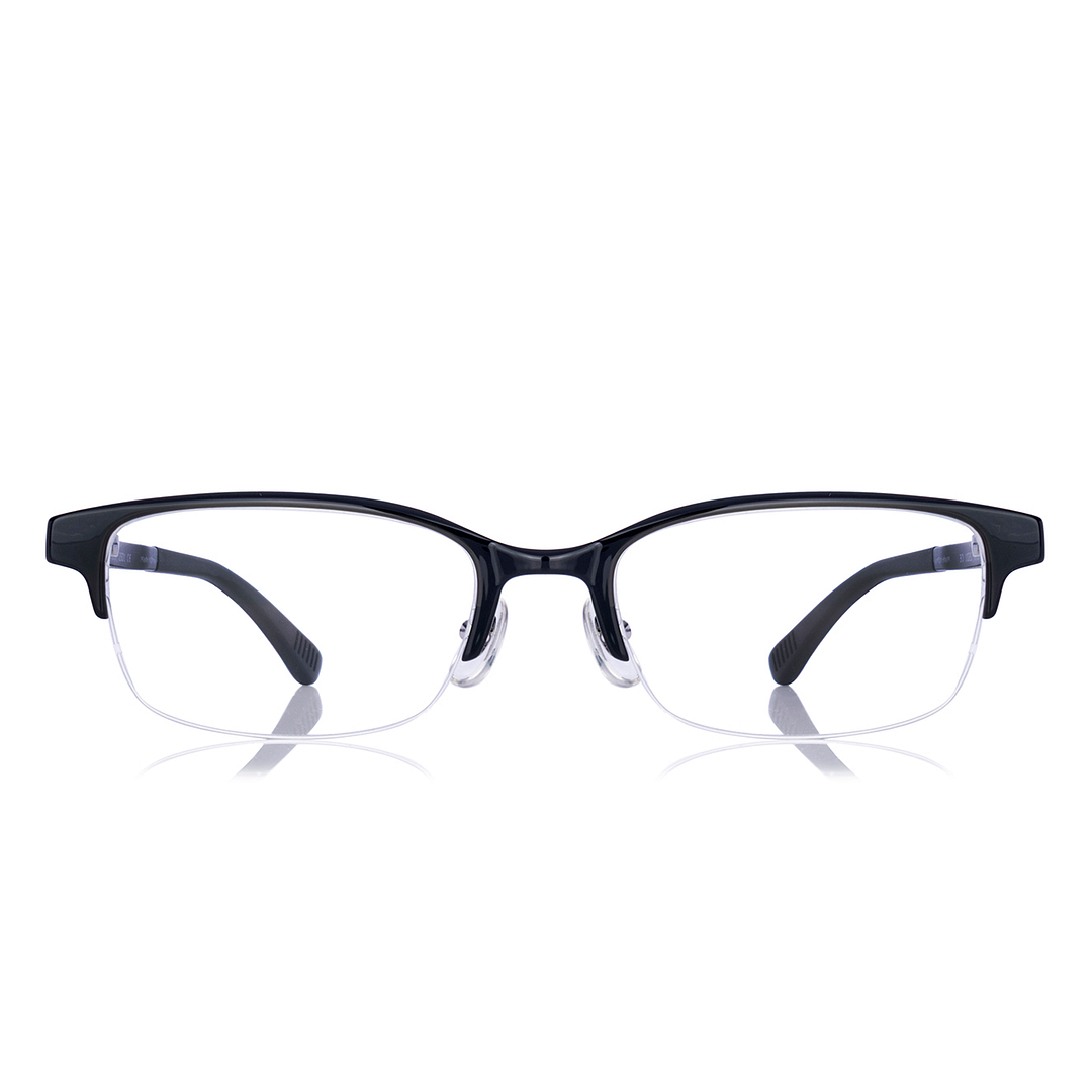 OWNDAYS | AIR Gray Half Rim Browline right side