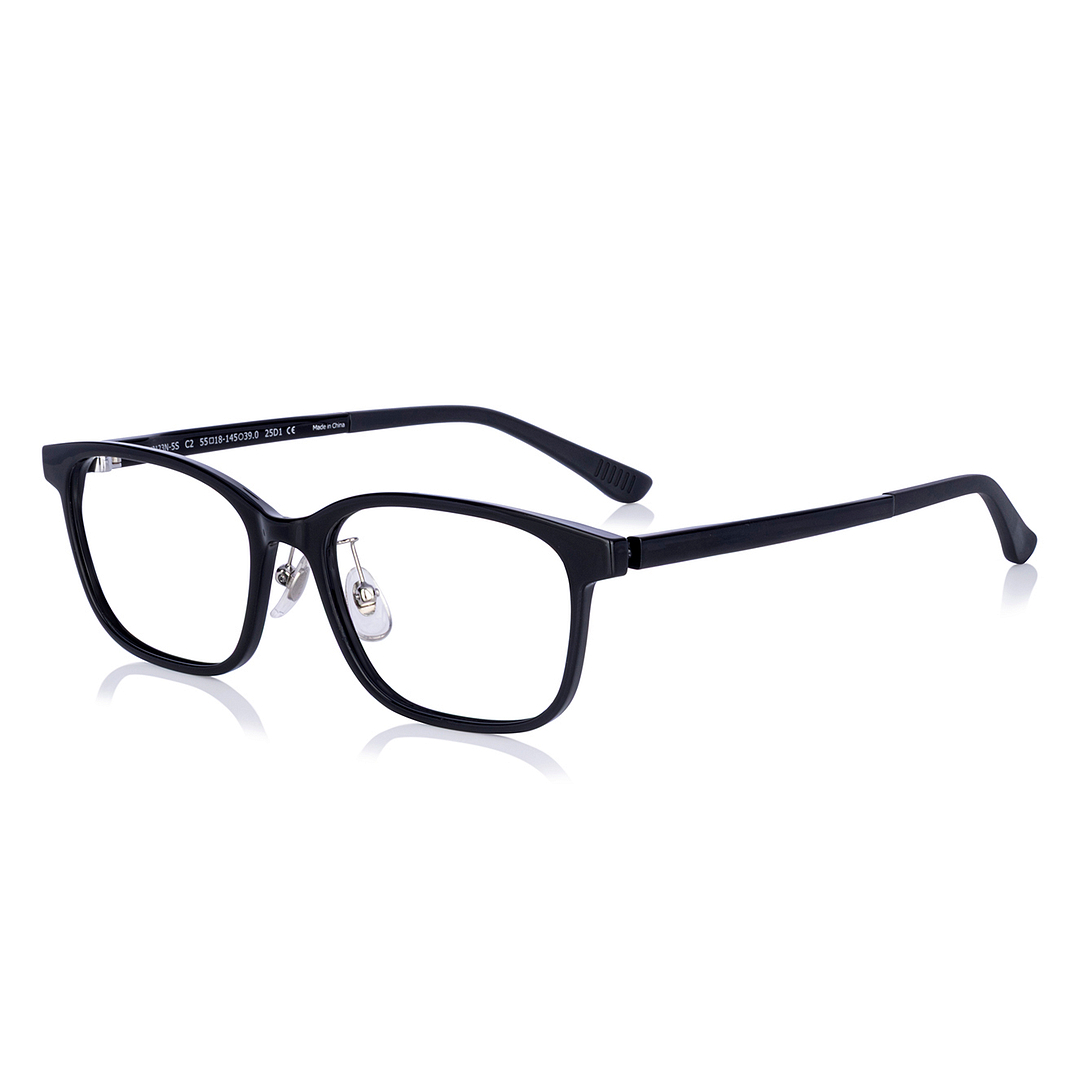 OWNDAYS | AIR Black Full Rim Wellington left side