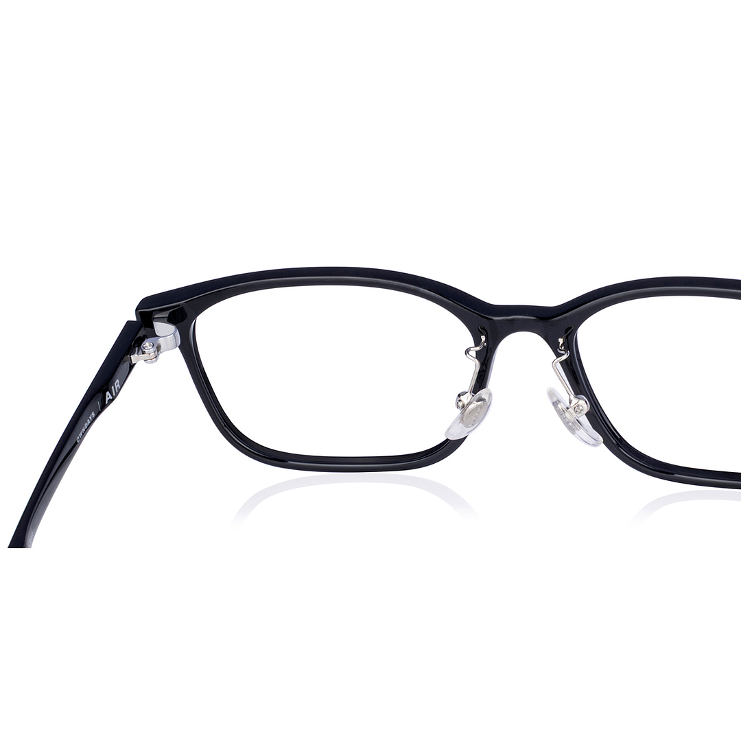 OWNDAYS | AIR Black Full Rim Wellington left side