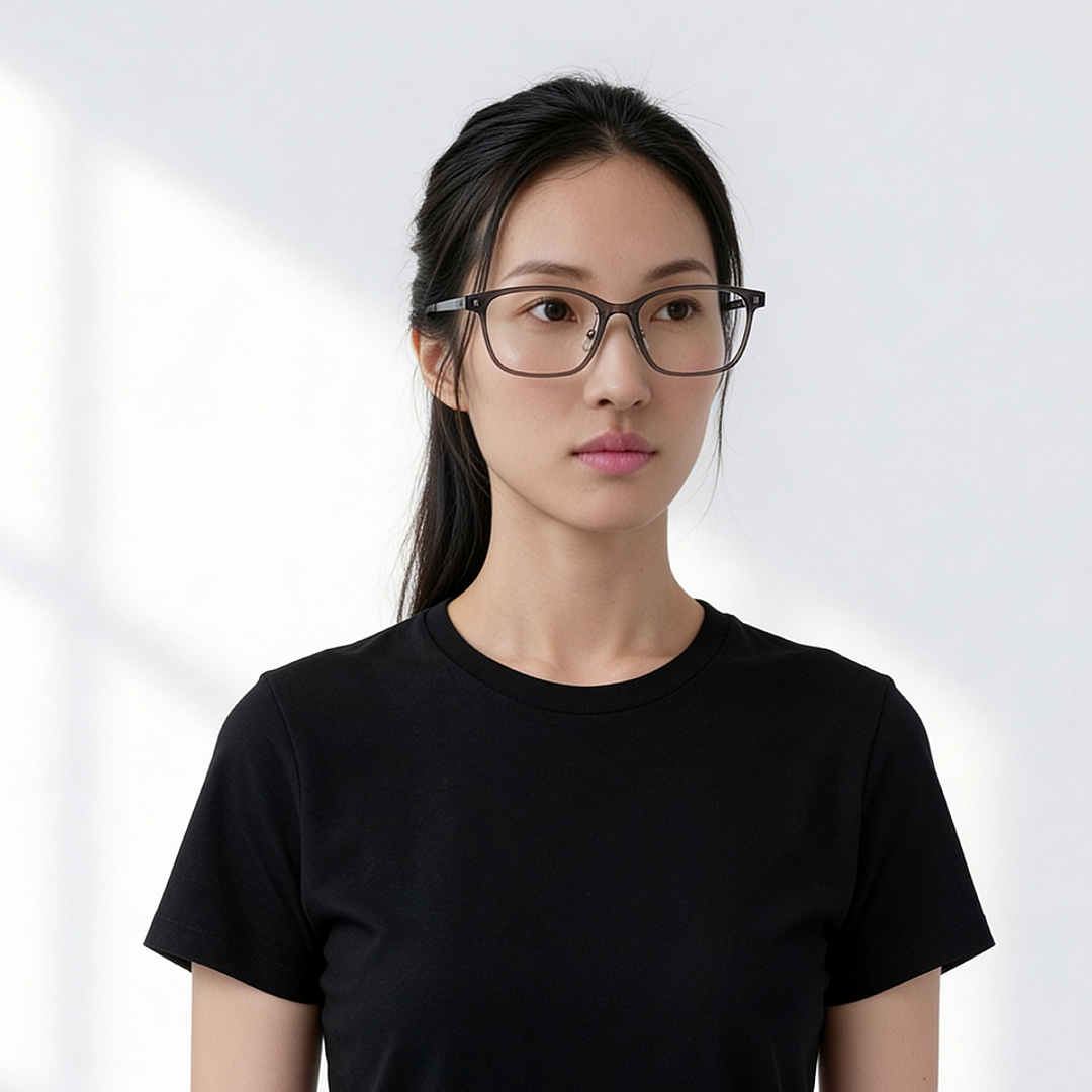 OWNDAYS | AIR Gray Full Rim Wellington right side