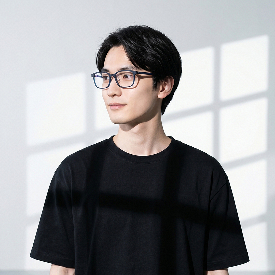 OWNDAYS | AIR Gray Full Rim Wellington left side
