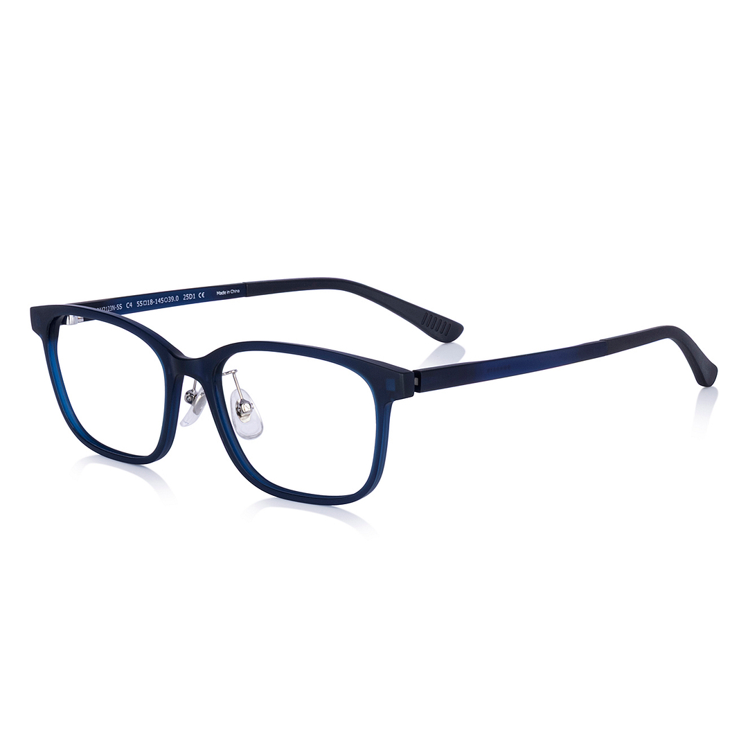 OWNDAYS | AIR Matte Navy Full Rim Wellington left side