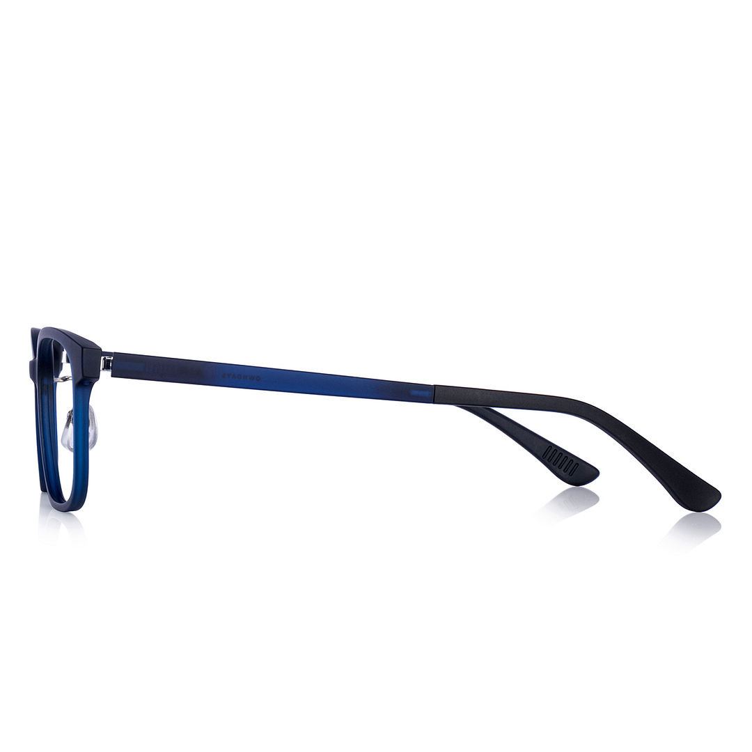 OWNDAYS | AIR Matte Navy Full Rim Wellington left side