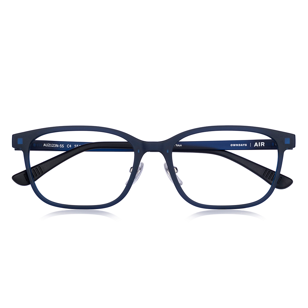 OWNDAYS | AIR Matte Navy Full Rim Wellington left side