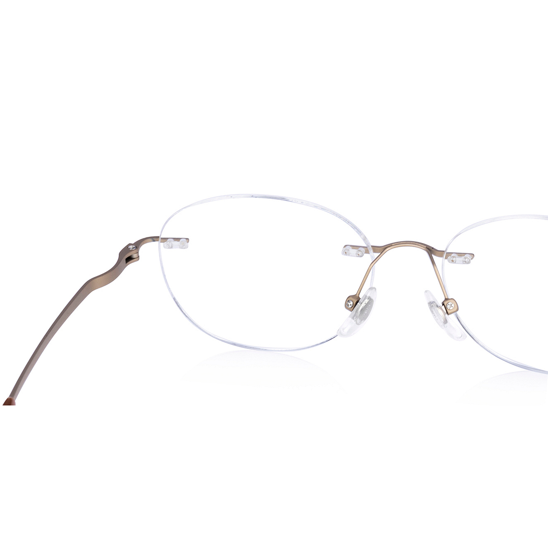 OWNDAYS | AIR Gold Full Rim Oval right side