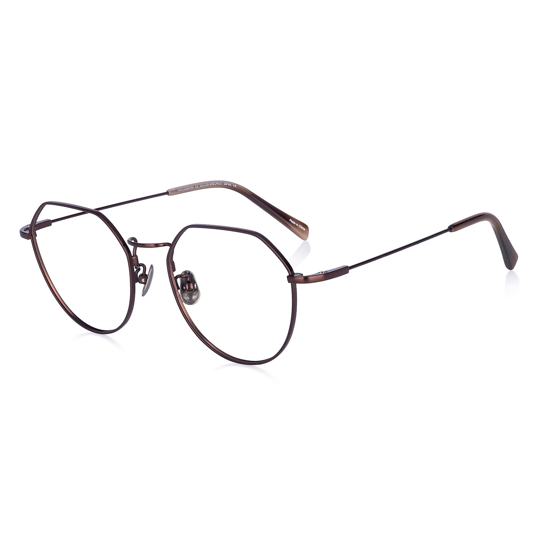 OWNDAYS | AIR Brown Full Rim Boston left side