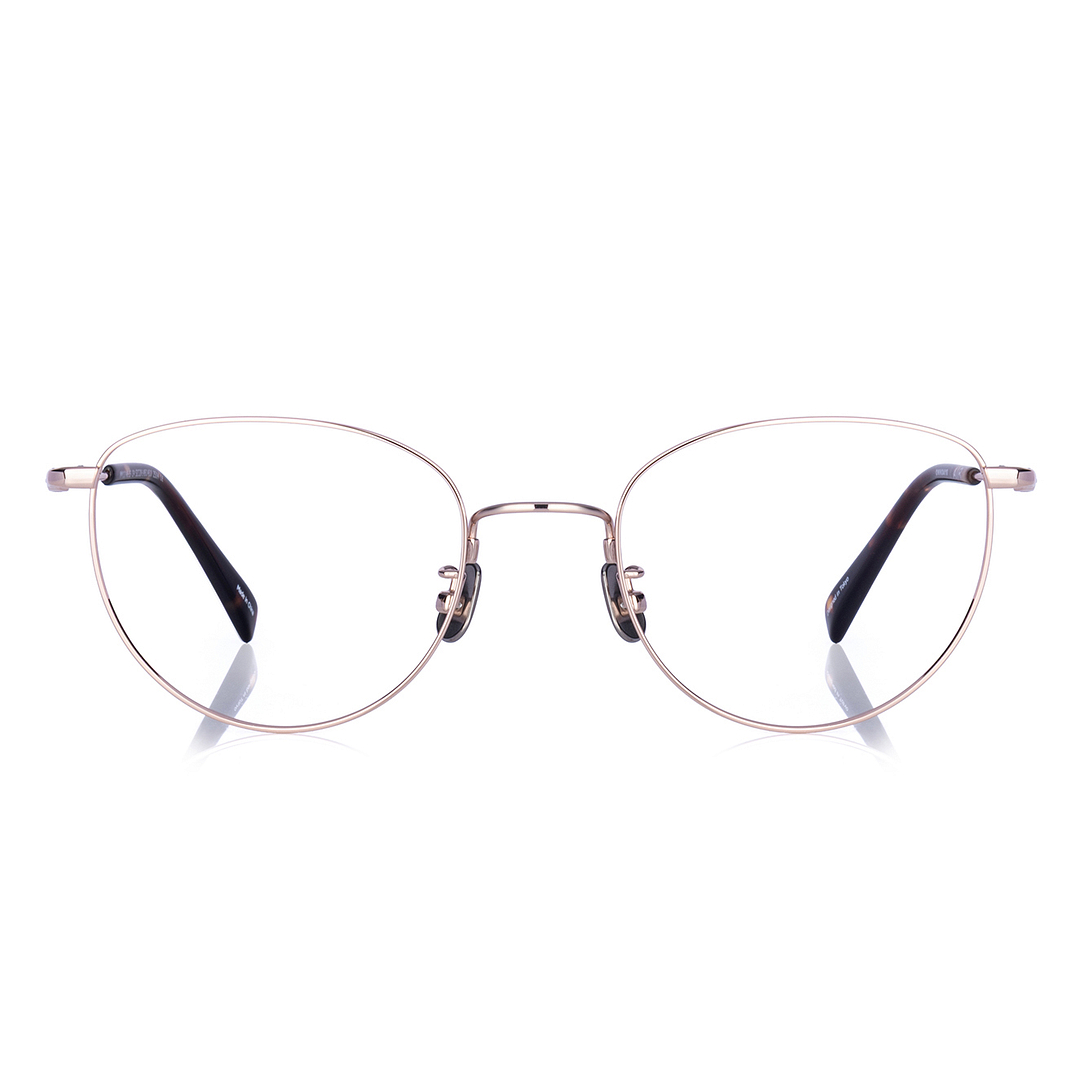 OWNDAYS | AIR Gold Full Rim Fox right side