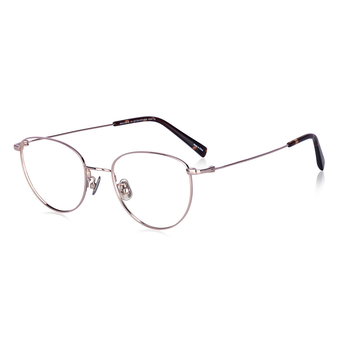 OWNDAYS | AIR Gold Full Rim Fox right side