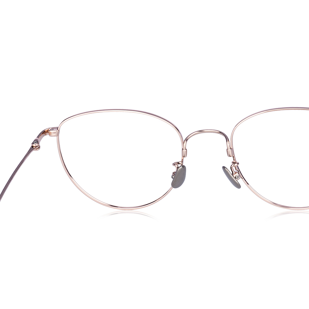 OWNDAYS | AIR Gold Full Rim Fox right side
