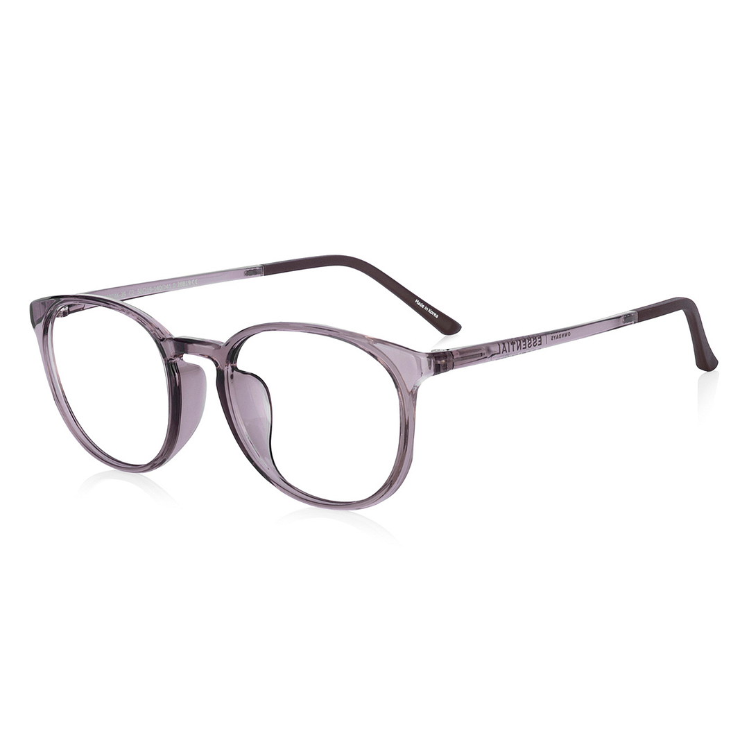 OWNDAYS | ESSENTIAL Light Brown Full Rim Boston left side