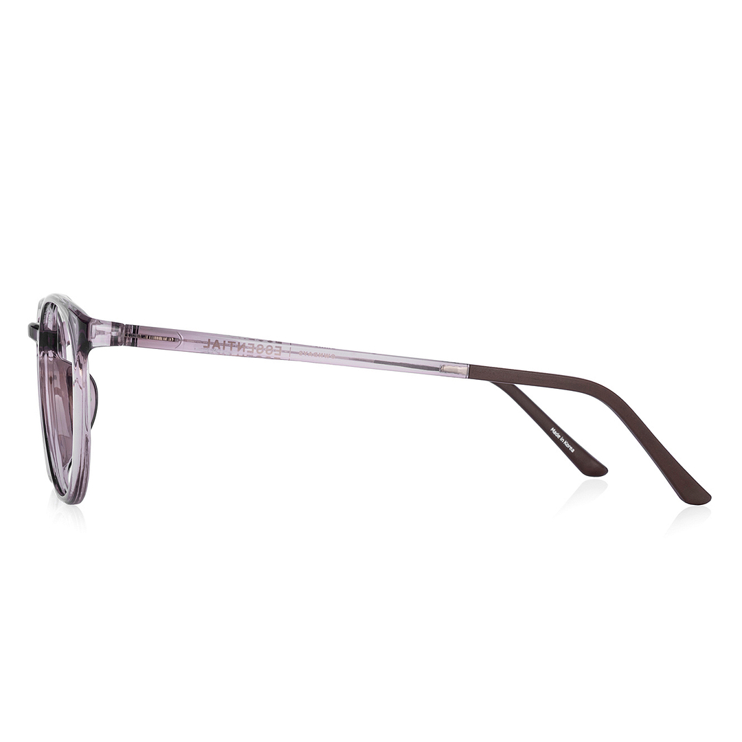 OWNDAYS | ESSENTIAL Light Brown Full Rim Boston left side