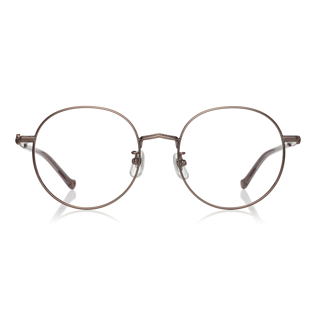 OWNDAYS & Hello Kitty Brown Full Rim Round right side