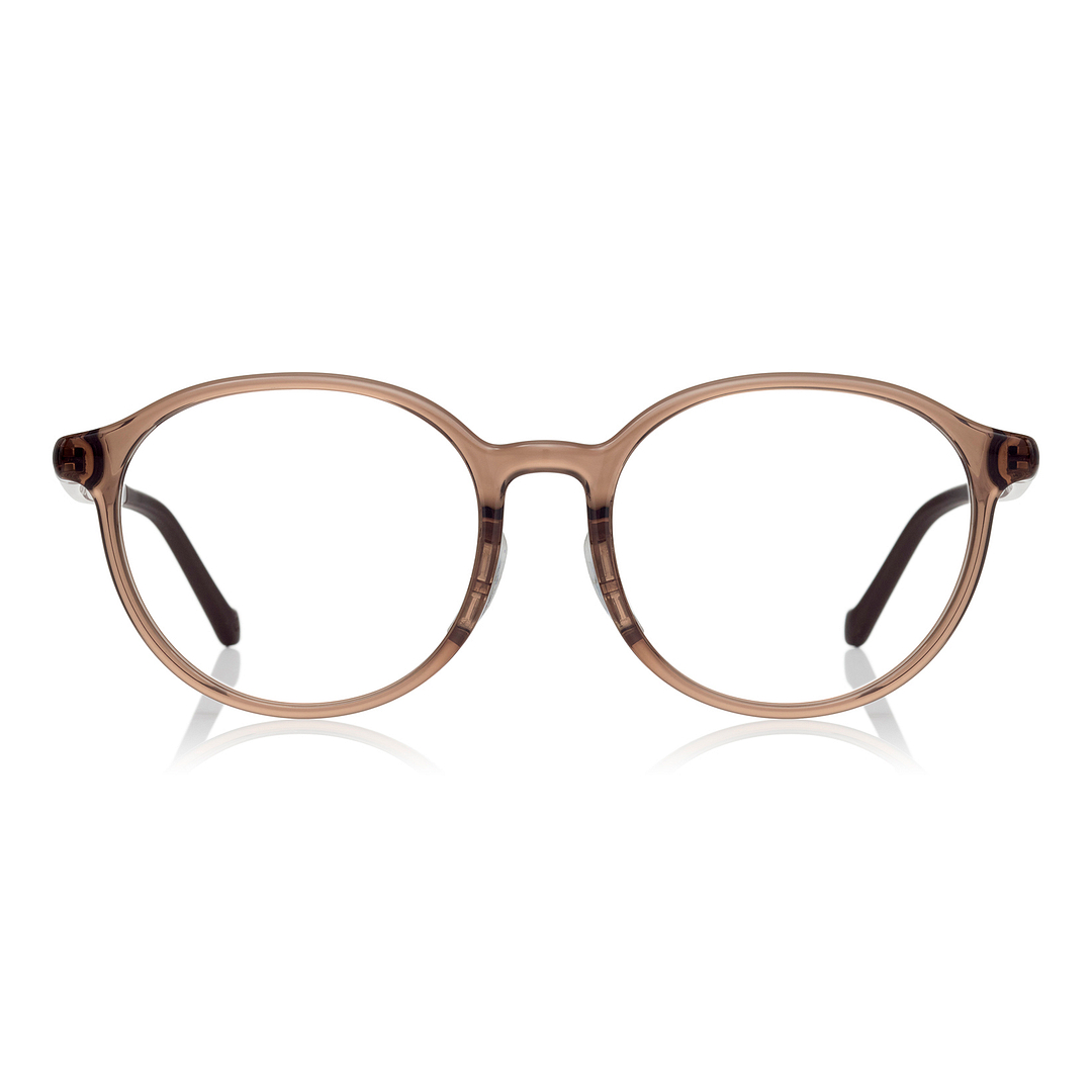 OWNDAYS & Hello Kitty Brown Full Rim Boston right side