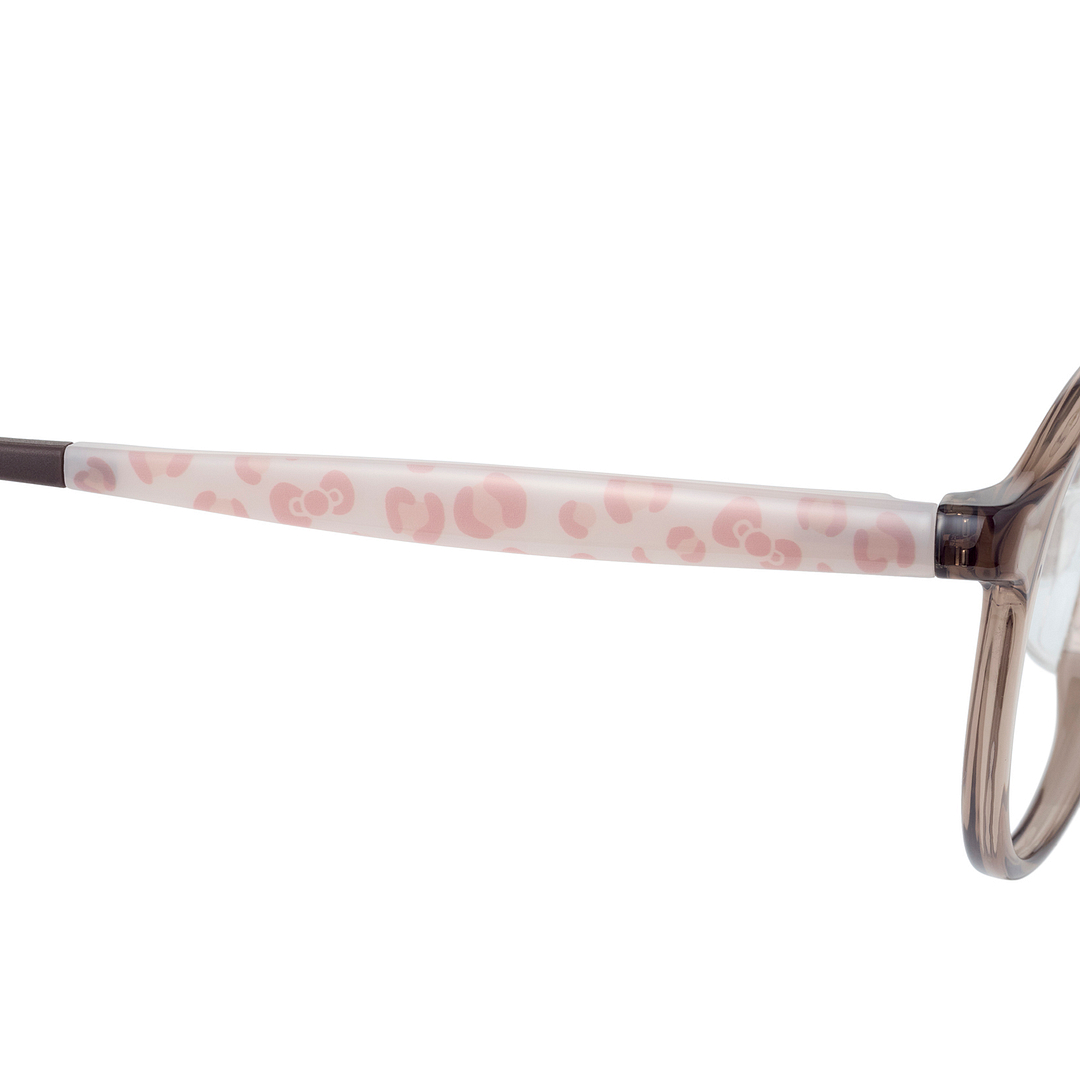 OWNDAYS & Hello Kitty Brown Full Rim Boston right side