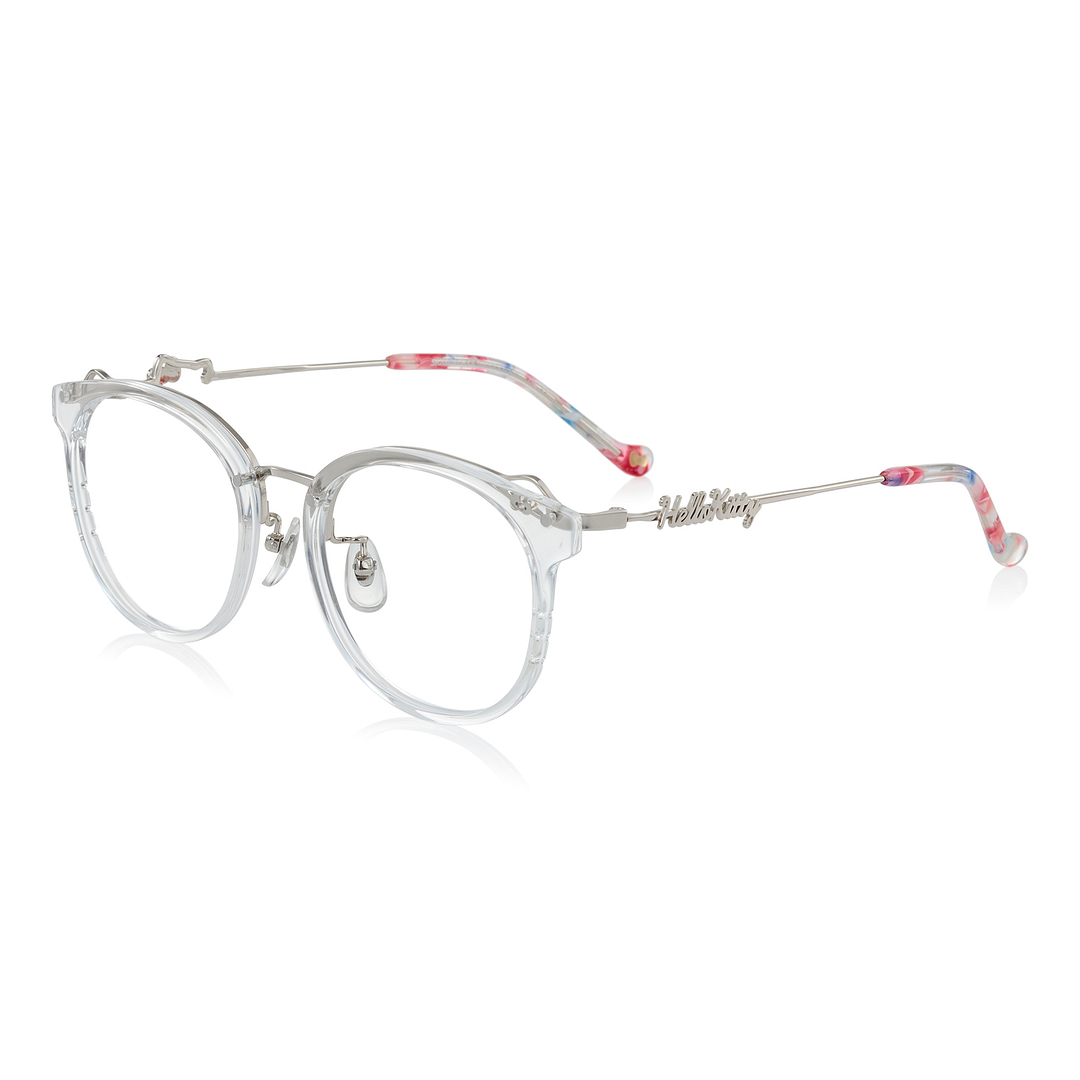 OWNDAYS & Hello Kitty Clear Full Rim Wellington left side