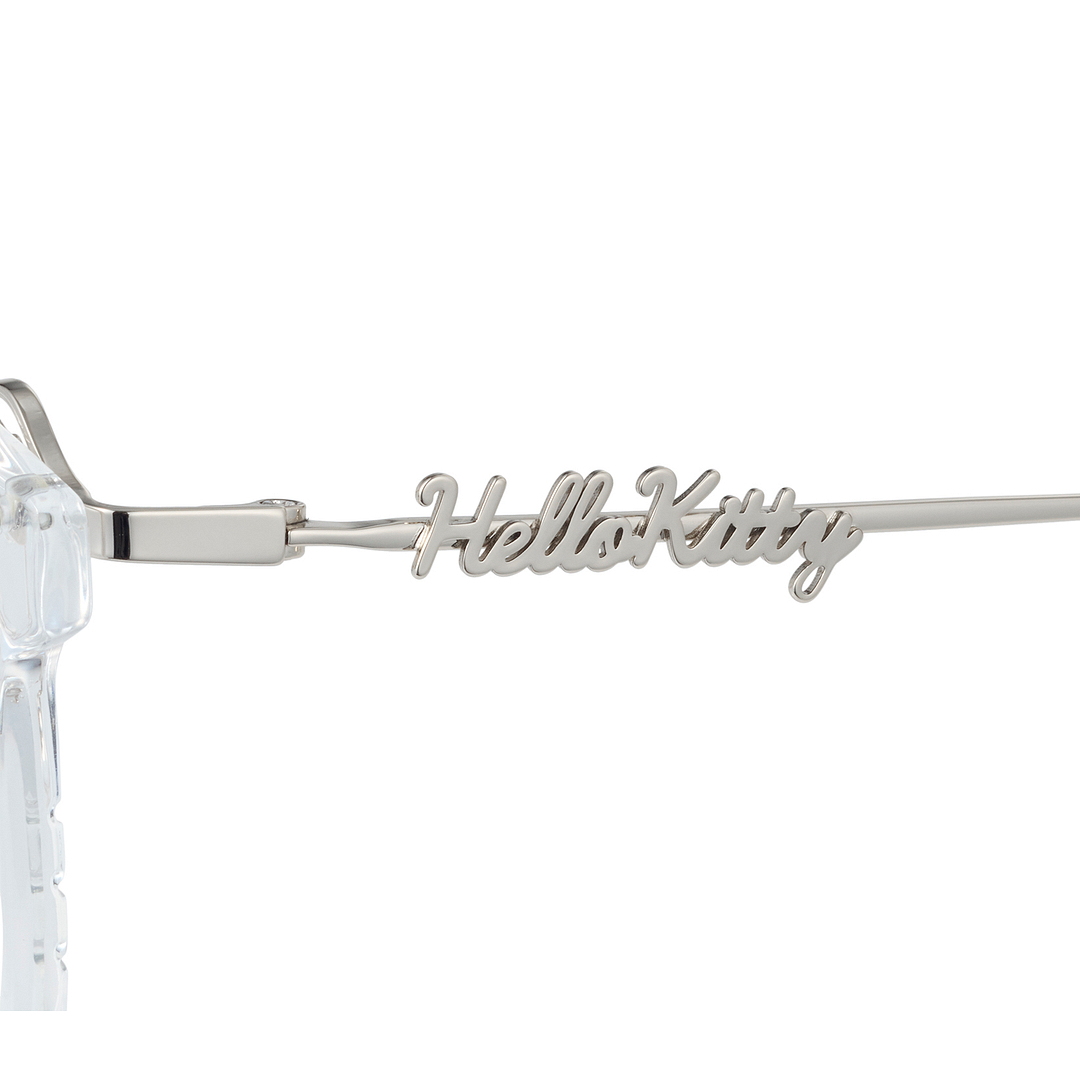 OWNDAYS & Hello Kitty Clear Full Rim Wellington left side