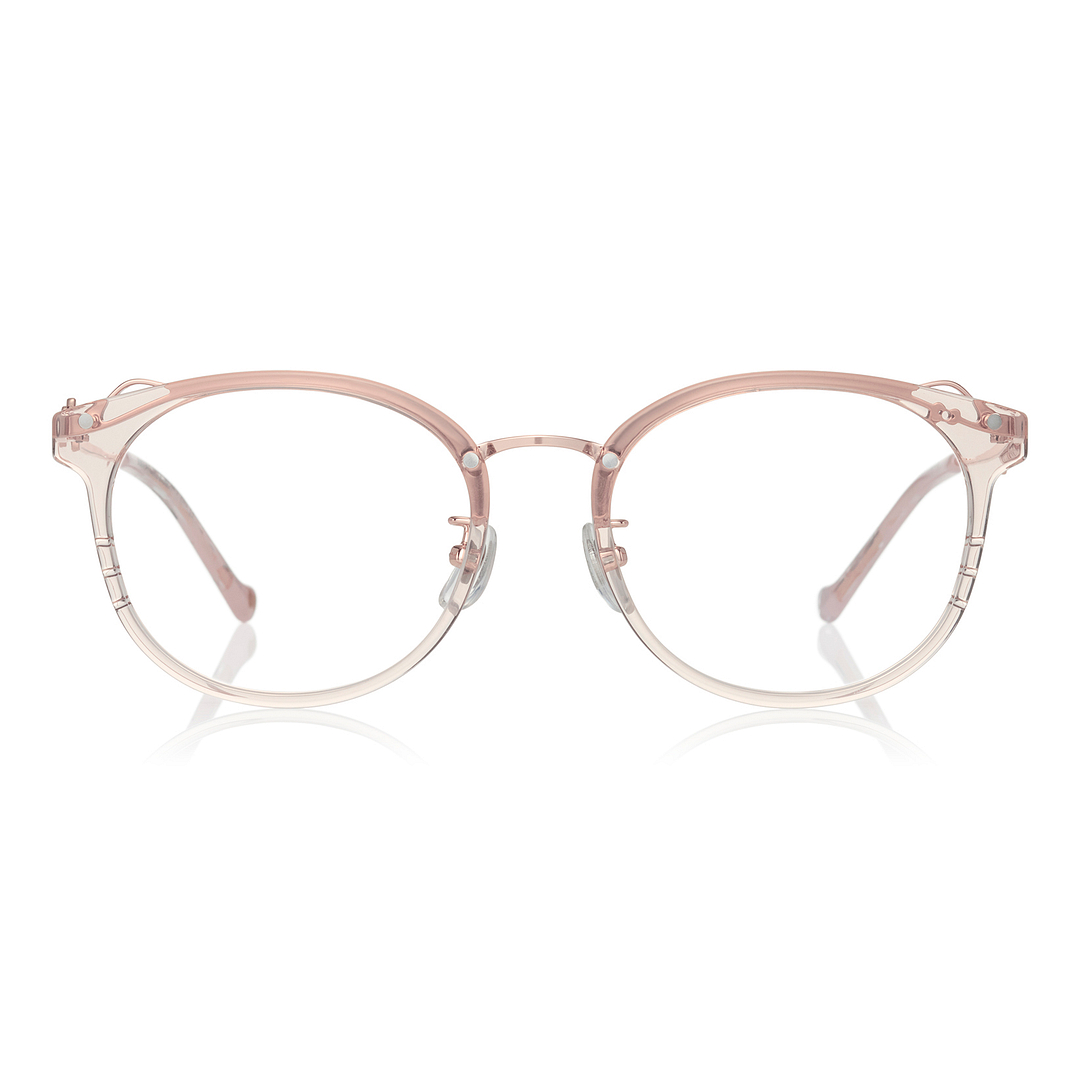 OWNDAYS & Hello Kitty Clear Pink Full Rim Wellington right side