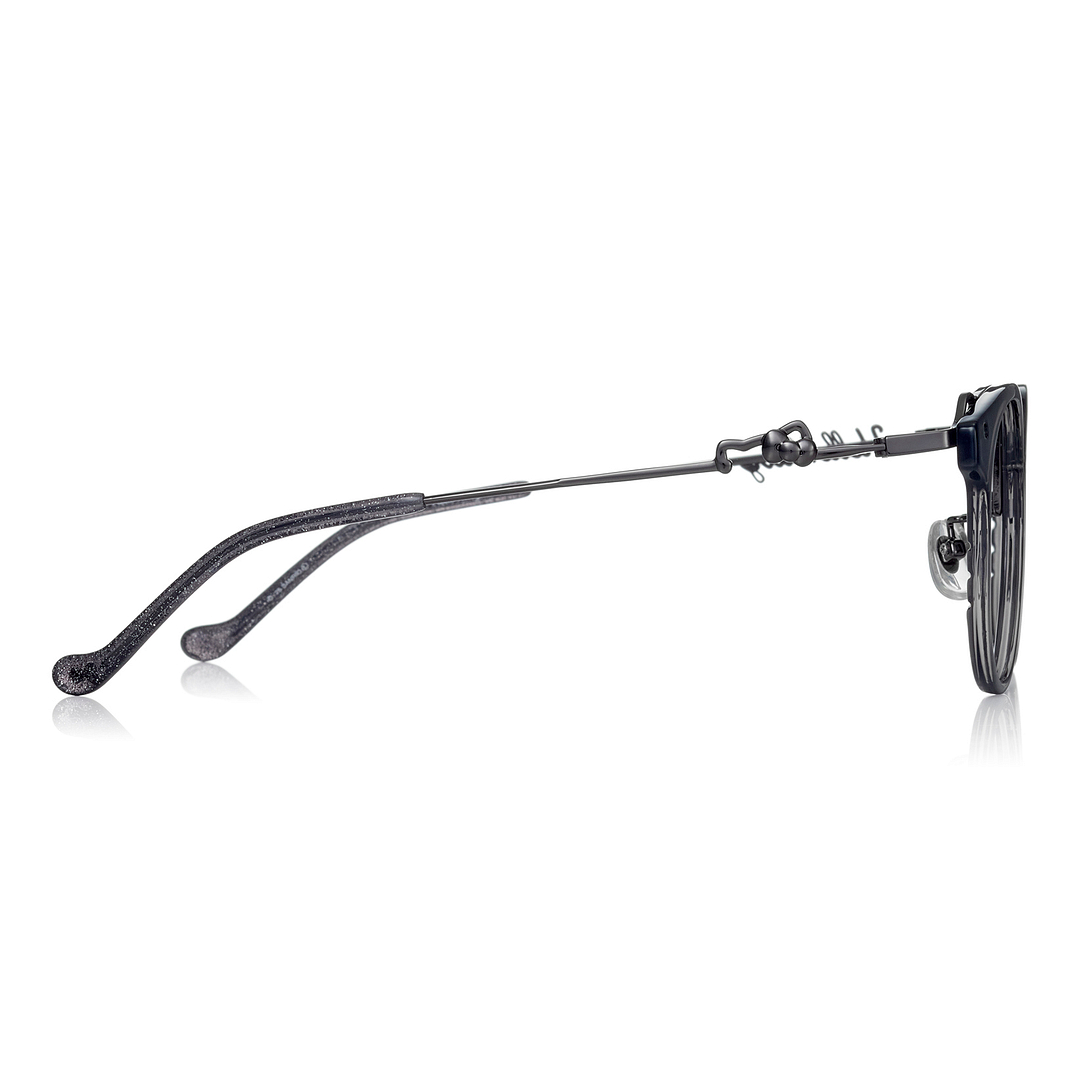 OWNDAYS & Hello Kitty Gray Full Rim Wellington left side