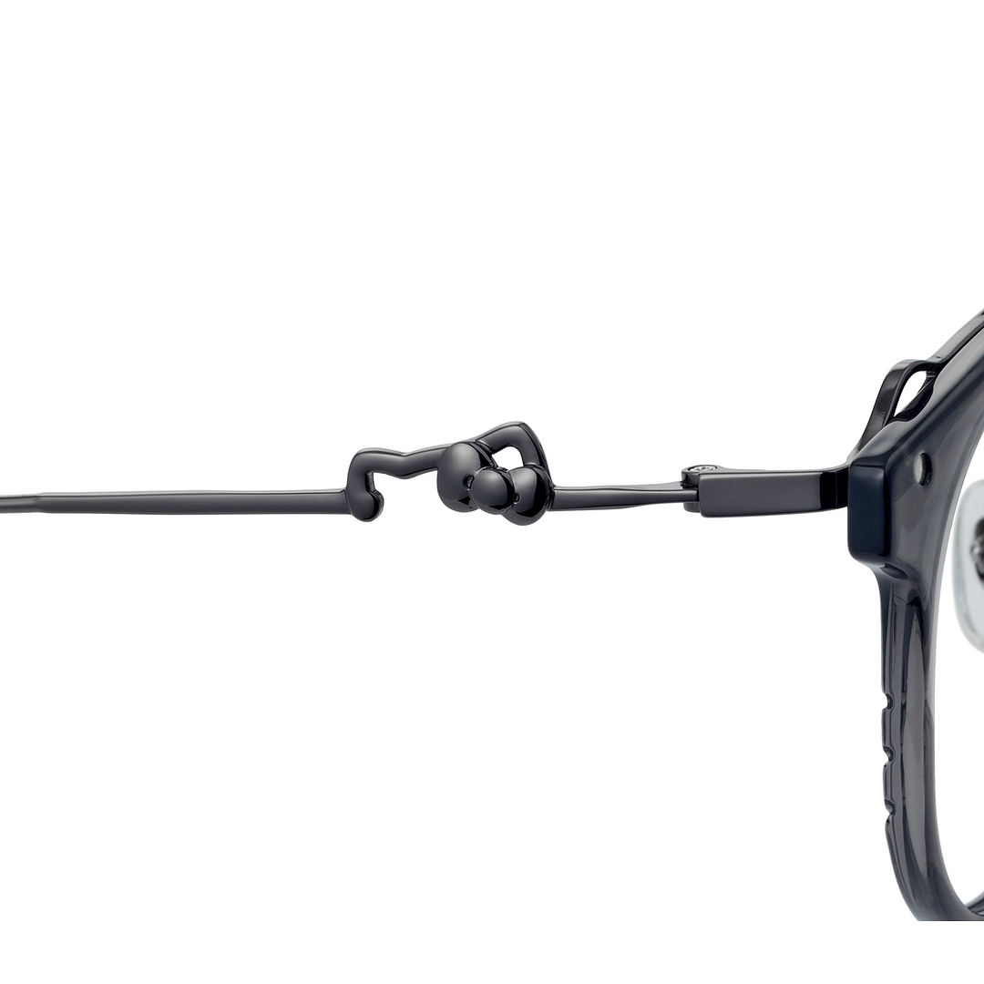 OWNDAYS & Hello Kitty Gray Full Rim Wellington right side