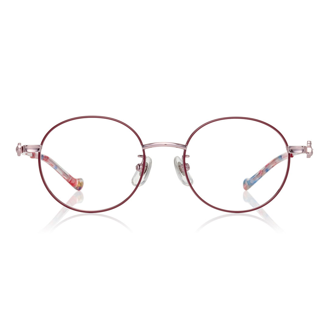 OWNDAYS & Hello Kitty Wine Full Rim Round right side