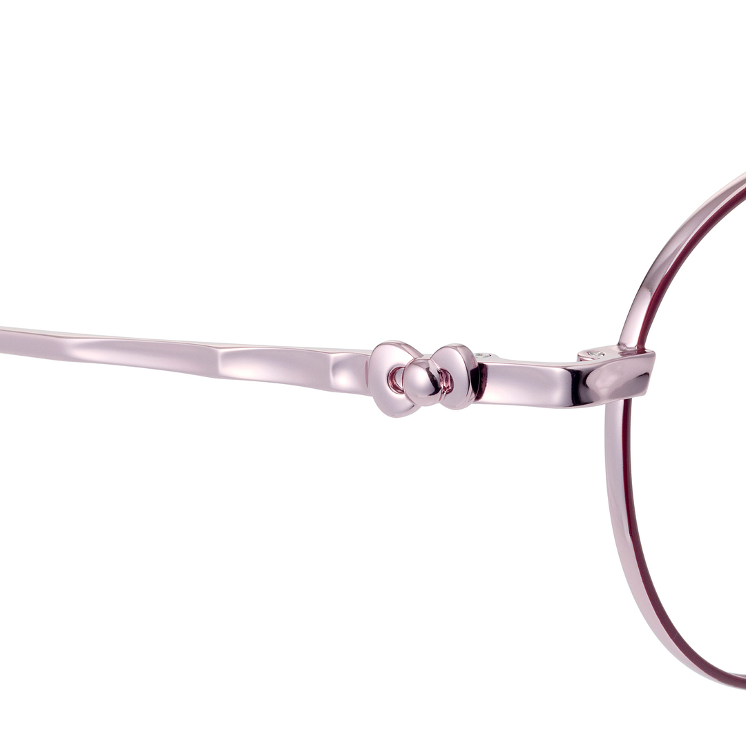 OWNDAYS & Hello Kitty Wine Full Rim Round right side