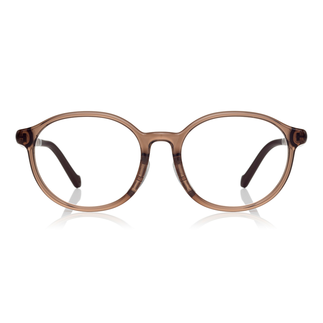 OWNDAYS & Hello Kitty Brown Full Rim Boston right side