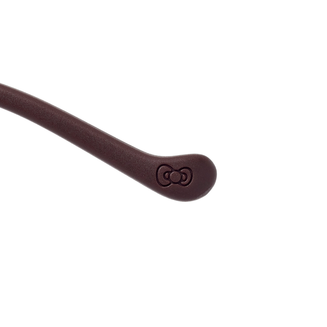 OWNDAYS & Hello Kitty Brown Full Rim Boston right side