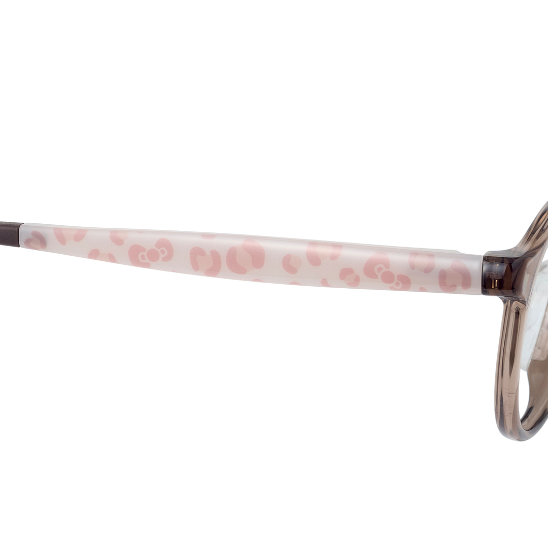 OWNDAYS & Hello Kitty Brown Full Rim Boston right side