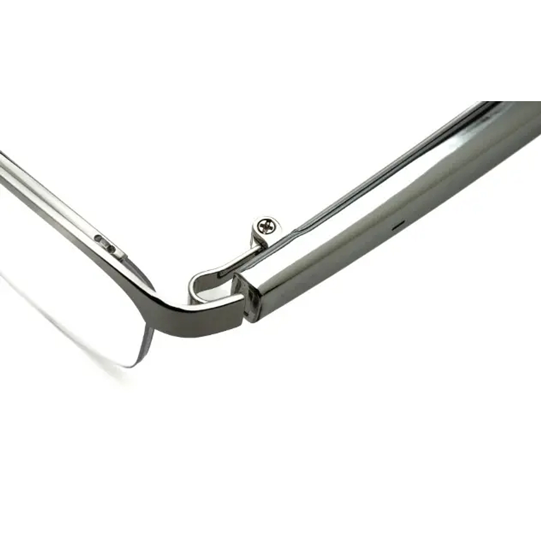 OWNDAYS × HUAWEI Eyewear 2 Silver Half Rim Rectangle left side